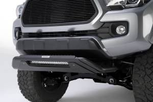 Go Rhino - RC3 LR Skid Plate Bull Bar with Mounting Brackets,Single Row 20" LED Light Bar Kit - Image 4
