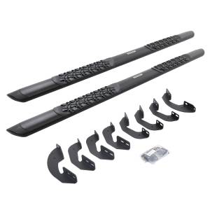 V-Series V3 5" Side Steps - 87" Long - Side Step Bars + Mounting Brackets Kit