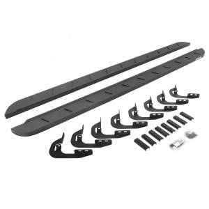 RB10 Slim Line Running Boards w/Mounting Brackets Kit