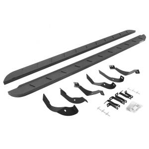RB10 Slim Line Running Boards w/Mounting Brackets Kit