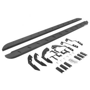 RB10 Slim Line Running Boards w/Mounting Brackets Kit