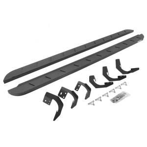 RB10 Slim Line Running Boards w/Mounting Brackets Kit