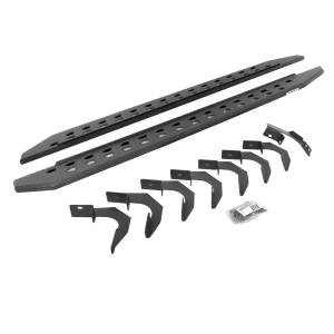 RB20 Slim Line Running Boards w/Mounting Bracket Kit