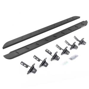 RB10 Slim Line Running Boards w/Mounting Brackets Kit