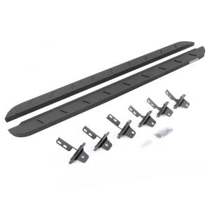 RB10 Slim Line Running Boards w/Mounting Brackets Kit