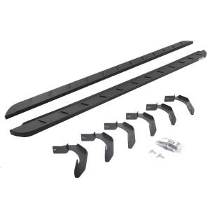 RB10 Slim Line Running Boards w/Mounting Brackets Kit