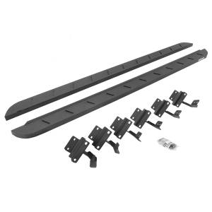 RB10 Slim Line Running Boards w/Mounting Brackets Kit