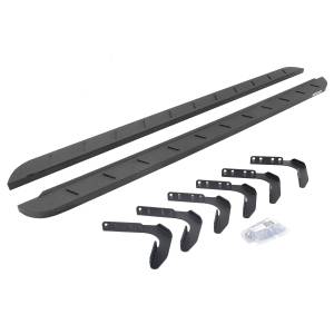 RB10 Slim Line Running Boards w/Mounting Brackets Kit