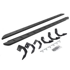 RB10 Slim Line Running Boards w/Mounting Brackets Kit