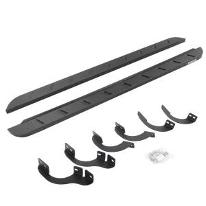 RB10 Slim Line Running Boards w/Mounting Brackets Kit