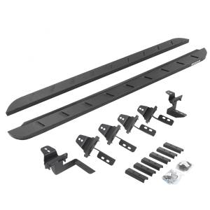 RB10 Slim Line Running Boards w/Mounting Brackets Kit