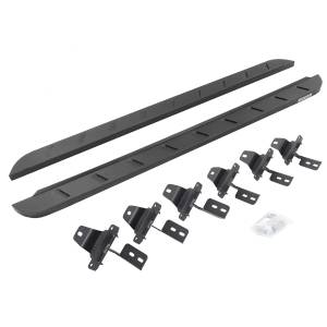 RB10 Slim Line Running Boards w/Mounting Brackets Kit
