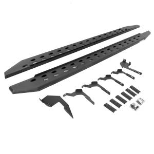 RB20 Slim Line Running Boards w/Mounting Brackets Kit