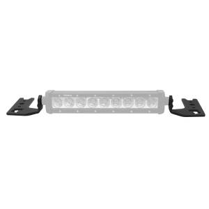 XE Center Hood LED Light Mount for Jeep JL/JT - Fits 10" Single Row LED Bar