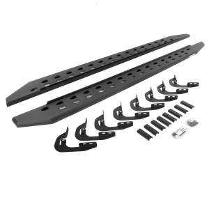 RB20 Slim Line Running Boards w/Mounting Brackets Kit