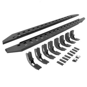 RB20 Slim Line Running Boards w/Mounting Brackets Kit