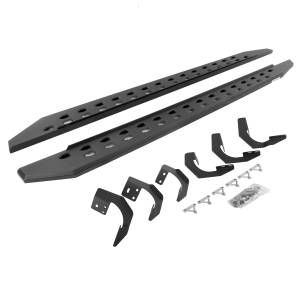 RB20 Slim Line Running Boards w/Mounting Brackets Kit
