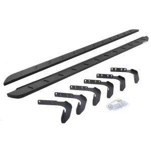 RB10 Slim Line Running Boards w/Mounting Brackets Kit