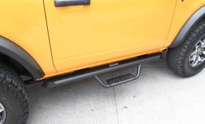 Dominator Xtreme D2 Side Steps with Rocker Panel Mounting Bracket Kit