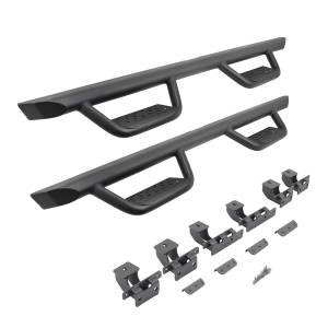 Dominator Xtreme D2 Side Steps with Rocker Panel Mounting Bracket Kit
